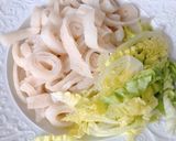 A picture of step 5 of Pan-Fried Rice Noodles with Stir-Fried Meat.