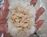 Foto langkah ke 4 dari resep Lemper Isi Ayam.