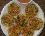 A picture of step 4 of Oats Colourful Mini Chilla.