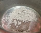 A picture of step 1 of Ragi porridge 🥣.