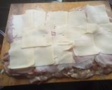 Foto del paso 3 de la receta: Pollo relleno al horno en papel aluminio