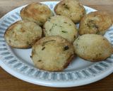A picture of step 12 of Sabudana and Bhagar Appe.
