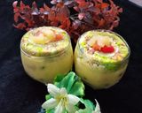 A picture of step 7 of Rainbow Trifle.