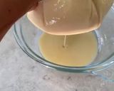 A picture of step 1 of Egg Tofu.