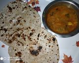 आलू टमाटर की सब्जी और रोटी (Aloo tamatar ki sabzi aur roti recipe in Hindi) रेसिपी चरण 3 फोटो