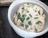 A picture of step 1 of Methi kachori.