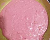 A picture of step 4 of Rose cashew stuffed burfi.