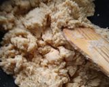 A picture of step 2 of Peanuts Burfi.