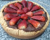 Foto del paso 9 de la receta: Tarta de queso crema, chocolate y frutos rojos