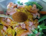 A picture of step 6 of Masala Bhindi.