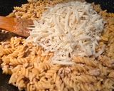 Egyserpenyős tejszínes-darált húsos tészta recept fázis 4 fotója