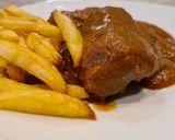 Foto del paso 7 de la receta: Carrilleras en salsa de calabaza y setas