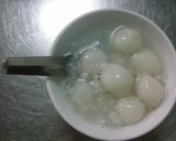Hình bước làm 2 của món Bánh bũng (bánh trôi không nhân)