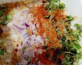 A picture of step 2 of Special Besan Bread Chilla.
