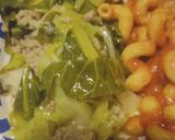 A picture of step 4 of Cabbage and Collards.