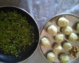 A picture of step 7 of Rice Khichu Pattice.