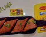 मैजिक ए मसाला मैगी डोसा(Magic E Masala Maggi Dosa recipe in Hindi) रेसिपी चरण 9 फोटो