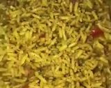 A picture of step 5 of Jollof rice.
