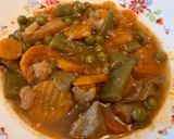 Foto del paso 3 de la receta Menestra de verduras congeladas con huevo cocido