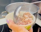 Hình bước làm 3 của món Canh bí đao tàu hủ trứng muối