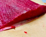 A picture of step 7 of Salmon Gravlax.