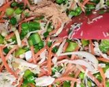 A picture of step 2 of Chicken Spring Roll.