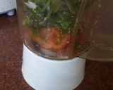 A picture of step 5 of Dhania tamatar ki chutney.