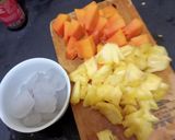 Foto langkah ke 2 dari resep Es Buah Cocktail.