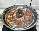 A picture of step 3 of Steamed Pork Rib In Soy Bean Paste /Tau Chew.