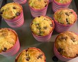 Foto del paso 6 de la receta: Muffins de maíz 🌽 y pepitas de chocolate 🍫!!
