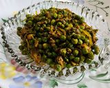A picture of step 10 of Hare Matar Ki Ghugni.