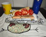 Foto del paso 1 de la receta Almuerzo de pan harina de quinoa con salmón