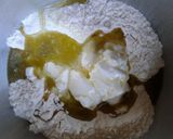 A picture of step 1 of Meat-Stuffed Honeycomb Bread (Lahmeh bil Ajeen).
