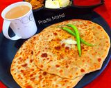 मूली का स्टफ्ड पराठा (mooli ka stuffed paratha recipe in Hindi) रेसिपी चरण 5 फोटो