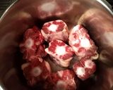 Foto del paso 1 de la receta: Cola de vaca con chips de camote