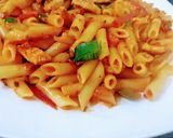 A picture of step 16 of Red Sauce Pasta.