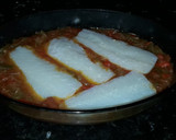 Foto del paso 2 de la receta: Bacalao al horno con pimientos y almejas