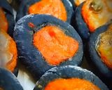 A picture of step 6 of Rustic Mini Pizzas with Activated Charcoal.
