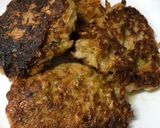 A picture of step 4 of Cabbage Fritters.