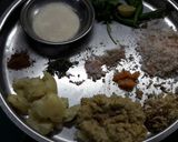 A picture of step 1 of Veg Kabab.
