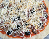 Foto del paso 7 de la receta: Pizza de setas y jamón