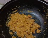 A picture of step 2 of Paneer Peanut Masala.