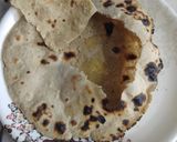A picture of step 4 of Bajra bliss rotla.