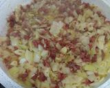 Foto del paso 2 de la receta: Habas con vaina fritas con jamón