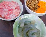 Hình bước làm 3 của món Bánh Mandu Hấp Nhân Tôm Thịt