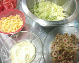 Foto del paso 2 de la receta: Torre de panqueques vegetariana