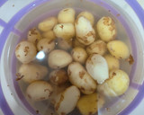 बेबी पोटैटो की सूखी सब्जी(baby potato dry sabzi recipe in Hindi) रेसिपी चरण 1 फोटो