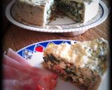 Foto del paso 8 de la receta: Tarta de ricota, fiambre, espinacas y un toque parmesano