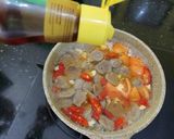 Foto langkah ke 3 dari resep Cah pakcoy baso bawang putih.