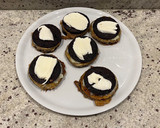 Foto del paso 4 de la receta: Pincho de berenjenas rebozadas con morcilla y plátano caramelizado